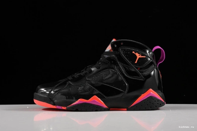 Rep Jordan Black 7 Air 313358-006 Patent Retro 0807